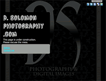 Tablet Screenshot of dsolomonphotography.com